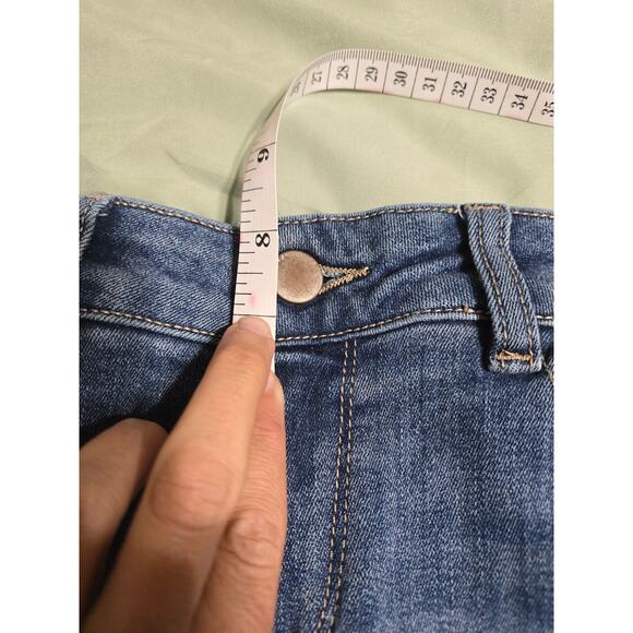 DL 1961 size 25 women's Lara instasculpt cropped flare jeans - Picture 14 of 15